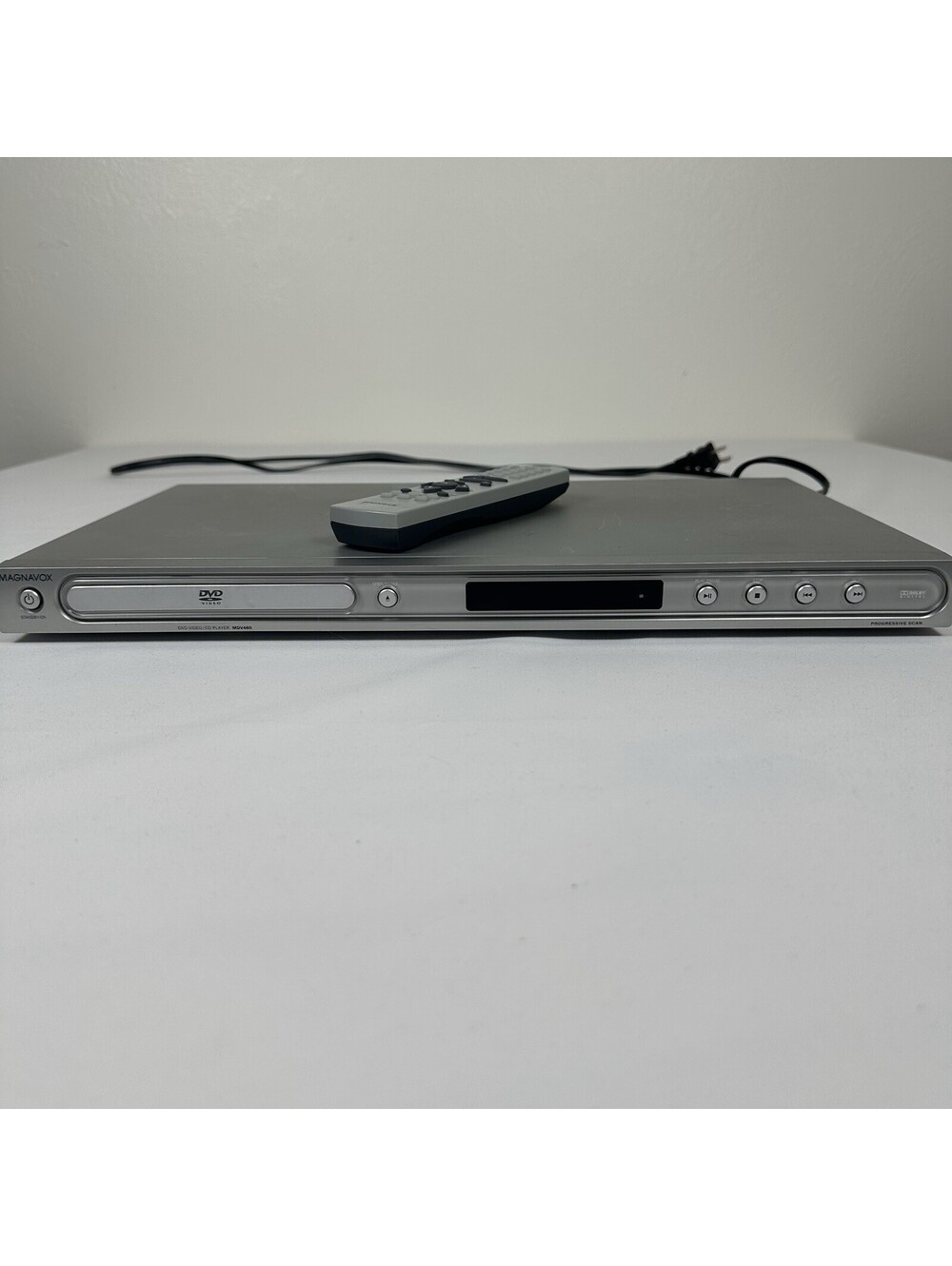 Magnavox MDV460 DVD Video CD Player Progressive Scan with Remote Tested Works